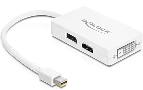 Delock 0.16m DisplayPort/VGA + HDMI + DVI - 0.16 m - Mini DisplayPort - VGA (D-Sub)+ HDMI + DVI - Male - Female - 1920 x 1200 pixels