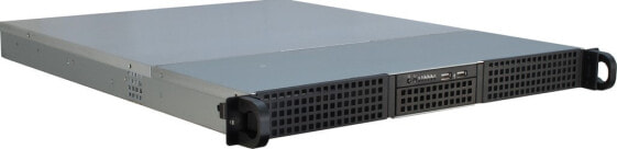 Inter-Tech IPC 1U-10255 - Rack - Server - Black - ATX - EATX - EEB - Steel - HDD - Network - Power