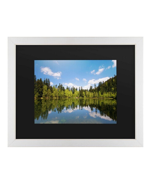 Philippe Sainte-Laudy Lake Maix Matted Framed Art - 20" x 25"