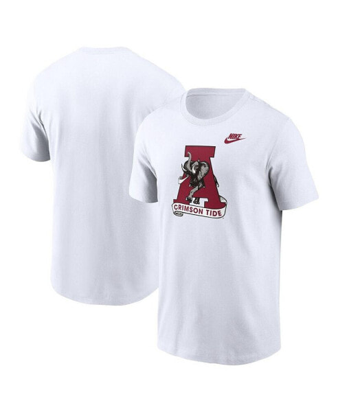 Men's White Alabama Crimson Tide Legacy Alternate Logo T-Shirt