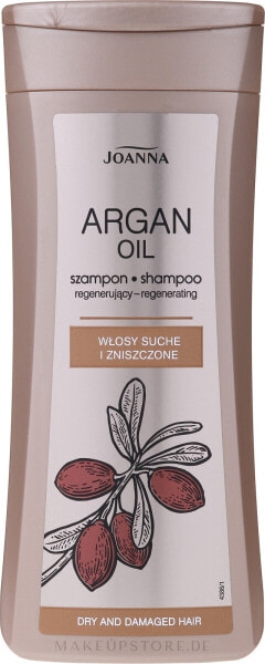 Shampoo für trockenes und strapaziertes Haar mit Arganöl - Joanna Argan Oil Hair Shampoo 200 ml