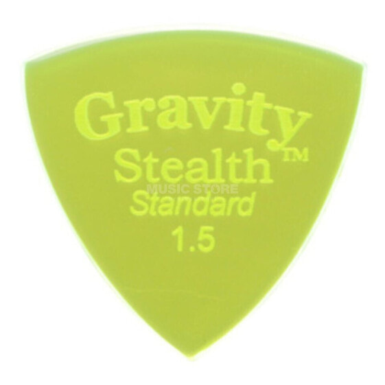 Gravity Guitar Picks GSSS15P Stealth Standard 1,5 mm