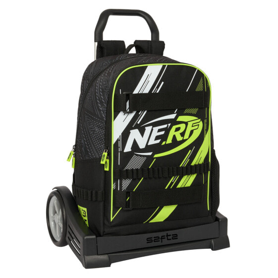Детский рюкзак Nerf Get ready с колесиками черный 31 x 44 x 17 см