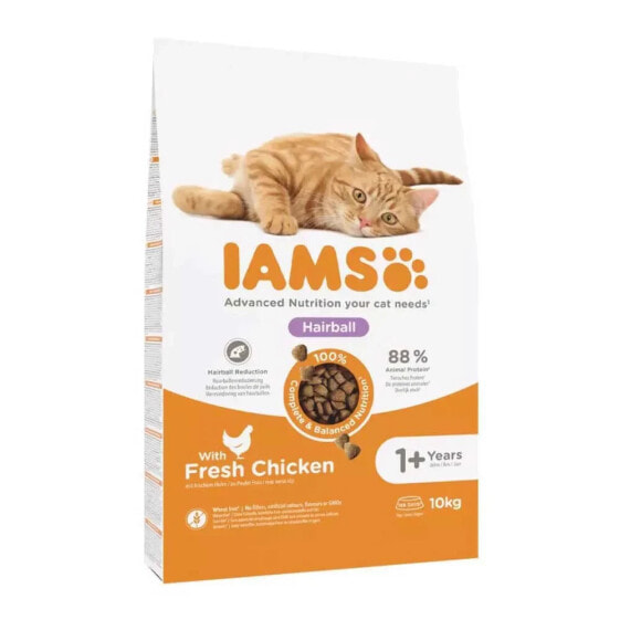 IAMS Advanced nutrition hairball control 10 kg cat food