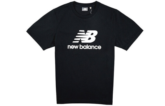 Футболка мужская черная New Balance NEA2E031-BK