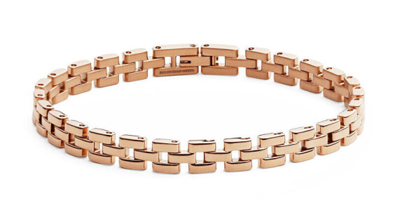 Fashion bronze bracelet made of steel 3-Link DW004009