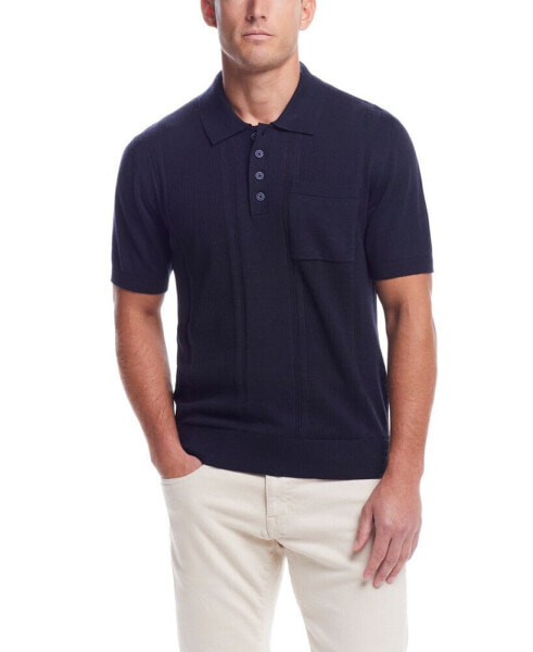 Men's Short Sleeved Polo Sweater