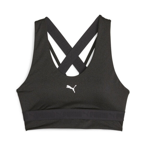 PUMA Mid Impact Strong Shine Sports Bra