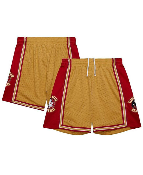 Men's Gold Florida State Seminoles 1992/93 Throwback Jersey Shorts