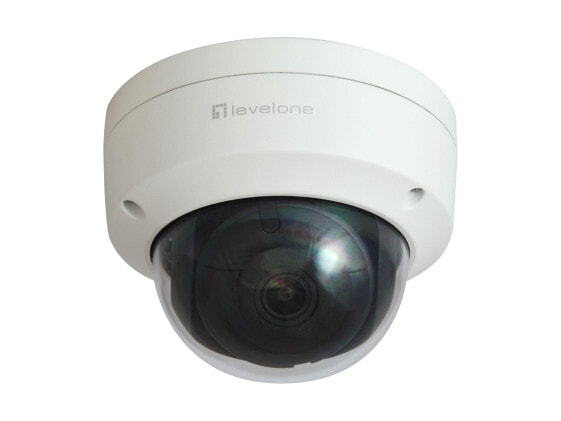 Камера видеонаблюдения LevelOne GEMINI Fixed Dome IP Network Camera - 4-Megapixel - H.265 - 802.3af PoE