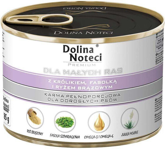 Dolina Noteci Premium dla małych ras z cielęciną pomidorami i makaronem 185 g