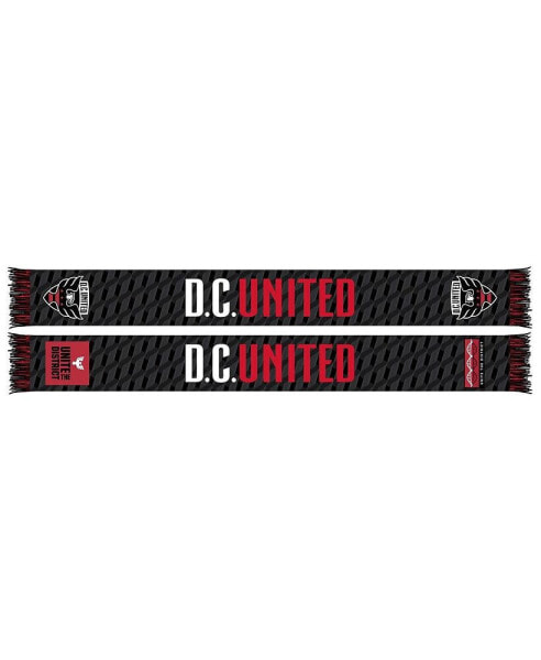 Шарф Ruffneck Scarves черный с эмблемой D.C. United 2024