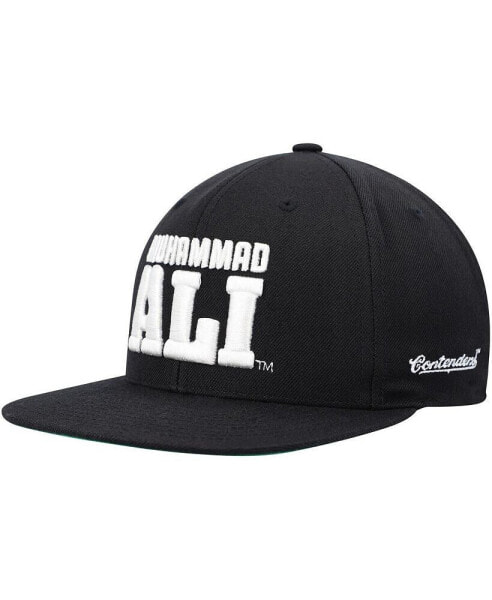 Бейсболка бренда Contenders Clothing "Мухаммед Али" черная для мужчин и женщин