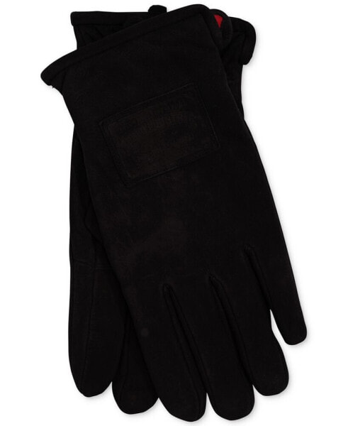 Men's Nubuck Patch Gloves