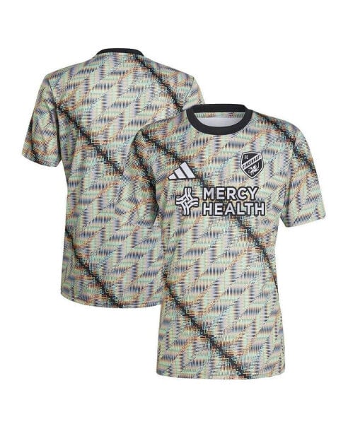 Men's Black FC Cincinnati 2024 Hispanic Heritage Pre-Match Top