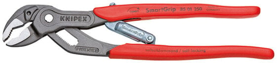 Сантехнические клещи Knipex SmartGrip KN-8501250 - Хром-ванадиевая сталь - Красные - 25 см