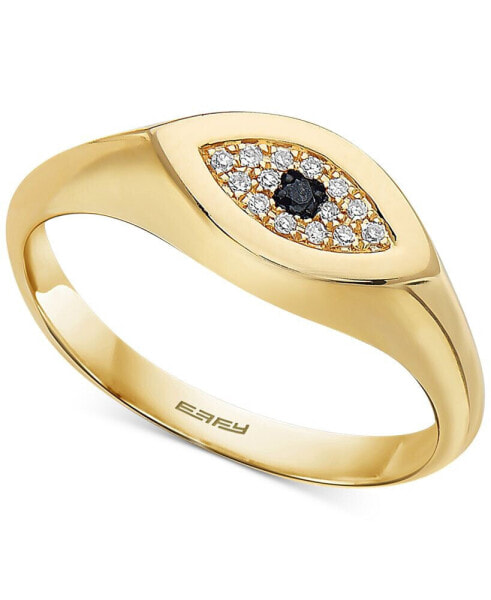 EFFY® Diamond Accent Evil Eye Ring in 14k Gold