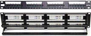 Sabaj Patch Panel 19 cali 24 Port cat 5e UTP (19-0011)