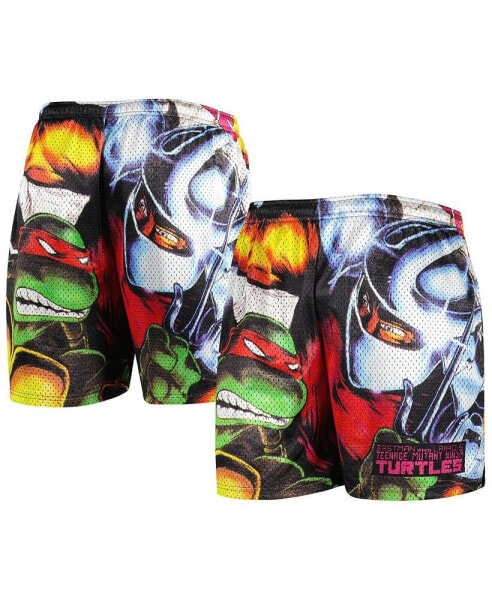 Ретро шорты Chalk Line Teenage Mutant Ninja Turtles Black мужские 1984 Cover данное товары