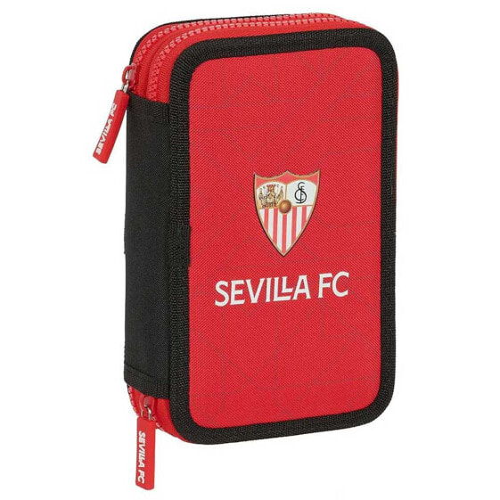 SAFTA Sevilla FC Double Filled Pencil Case 28 pieces