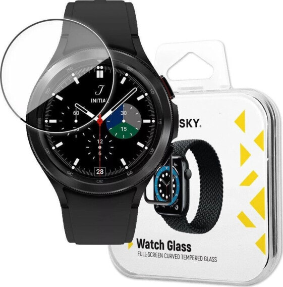 Wozinsky Wozinsky Watch Glass hybrydowe szkło do Samsung Galaxy Watch 4/5 44 mm czarny