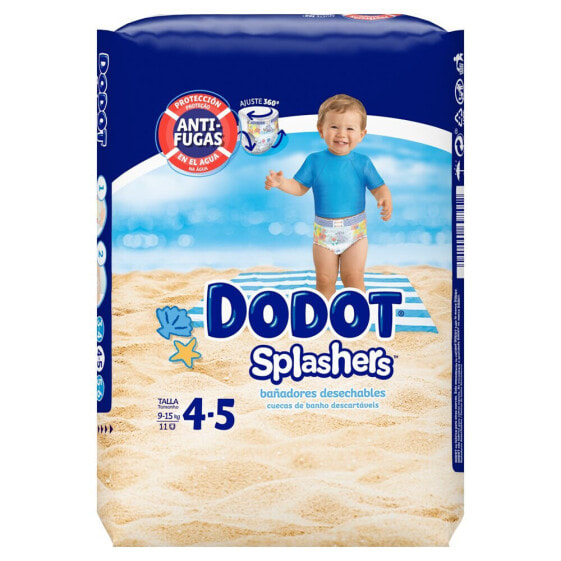 Dodot Splashers Size 4 11 Units from 9 to 15 Kg