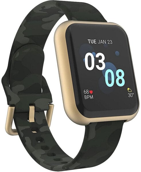 Air 3 Unisex Heart Rate Green Camo Strap Smart Watch 40mm