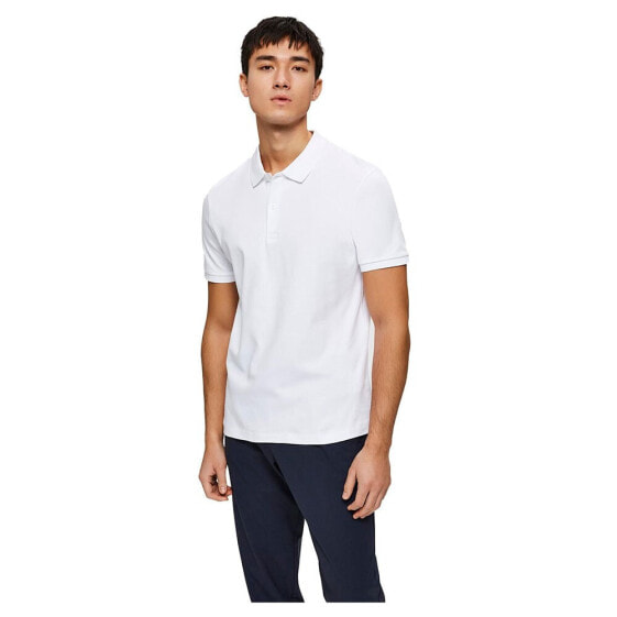 SELECTED Paris short sleeve polo