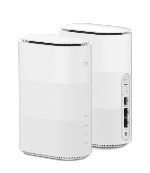 Deutsche Telekom ZTE MC801A - Cellular network router - White - Network - Power - Signal strength - Wi-Fi - Gigabit Ethernet - 802.11a - 802.11b - 802.11g - Wi-Fi 4 (802.11n) - Wi-Fi 5 (802.11ac) - Wi-Fi 6 (802.11ax) - 5 GHz