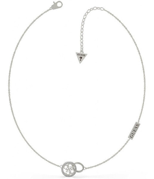 Luxury steel necklace UBN79045