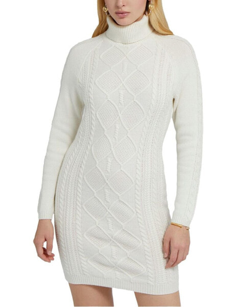 Women's Elisabeth Long-Sleeve Turtleneck Sweater Dress