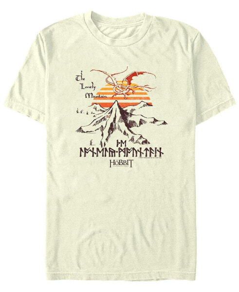 Men's The Hobbit 1 Lonely Mountain Outdoorsy Short Sleeve T-shirt