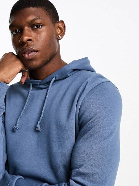 New Look hoody in mid-blue