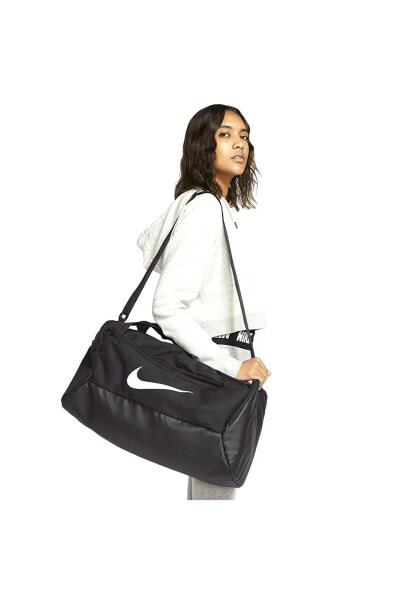 Спортивная сумка Nike Brasilia S Размер Унисекс Черная (41л)