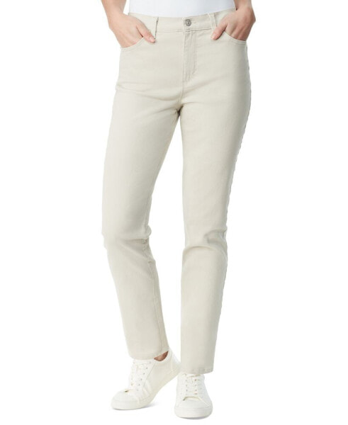 Petite Amanda High Rise Straight-Leg Jeans, Petite & Petite Short