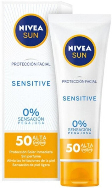 Sonnenschutzcreme für empfindliche Haut SPF 50