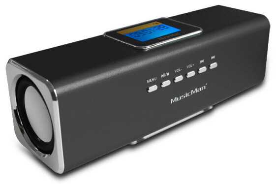 Technaxx MusicMan MA Display Soundstation - 6 W - 150 - 18000 Hz - 4 Ohm - 80 dB - 10% - Verkabelt