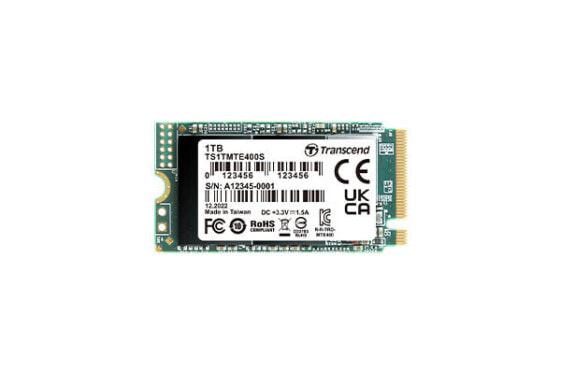Transcend PCIe SSD 400S - 1000 GB - M.2