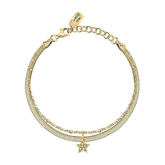 LE PETITE STORY FriendshIP Br Yg 2+Star 16+3 cm Bracelet