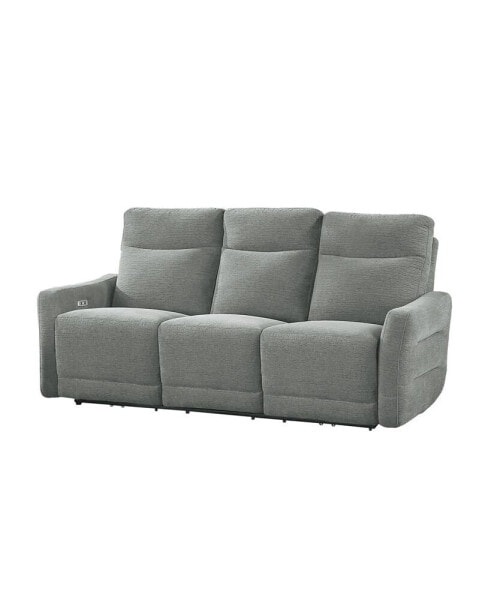 White Label Bronagh 78" Power Double Reclining Sofa