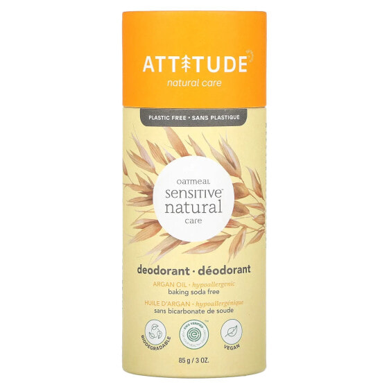 Дезодорант ухаживающий Attitude Oatmeal Sensitive Natural Care 85 г