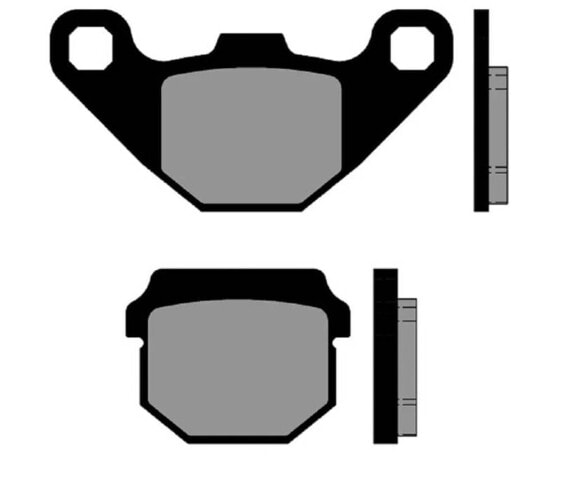 BRENTA MOTO 3074 organic rear Brake Pads