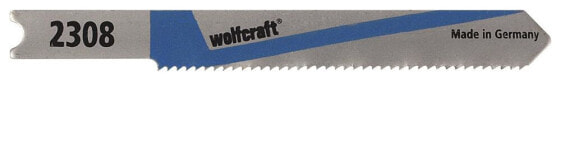Wolfcraft 2308000 - Jigsaw blade - Non-ferrous metal,Steel - High-Speed Steel (HSS) - Blue,Stainless steel - 5.2 cm - 1.2 mm