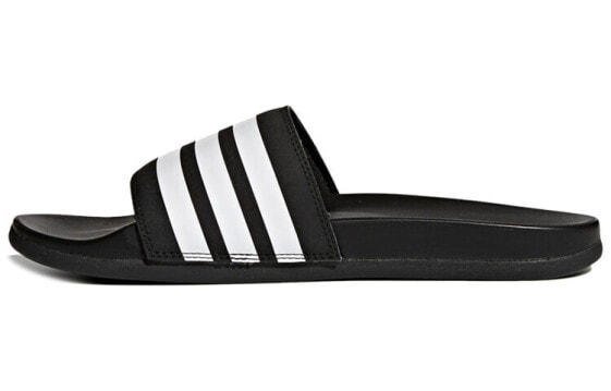 Шлепанцы мужские Adidas Adilette Cloudfoam Plus Slide черно-белые