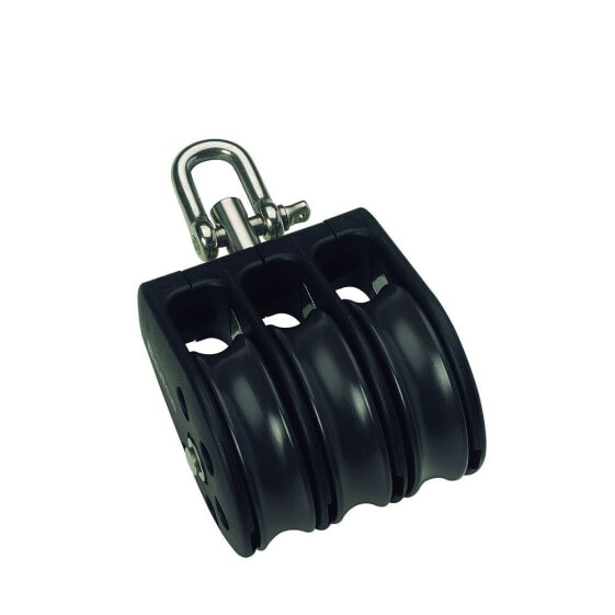 BARTON MARINE 630kg 12 mm Triple Swivel Pulley