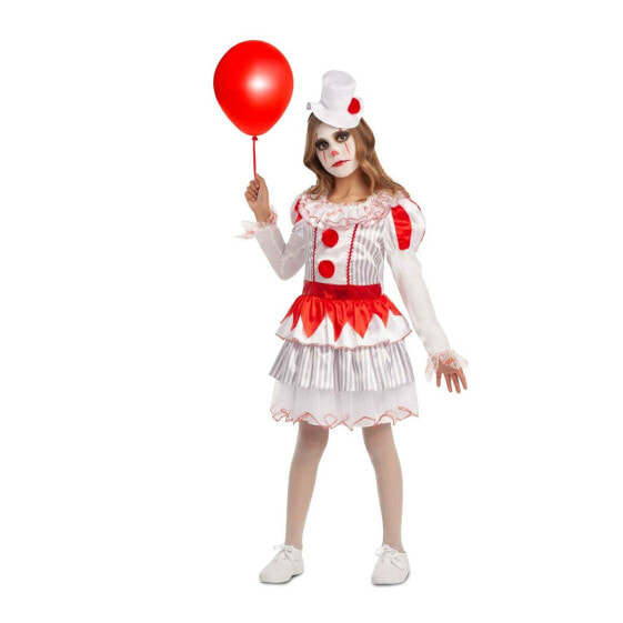 Costume for Children My Other Me Evil Female Clown 2 Pieces