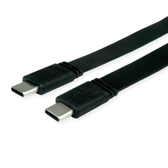 ROTRONIC-SECOMP USB 4 Flachkabel 40G C-C ST/ST 0.5m 11.99.9085 - Cable - Digital
