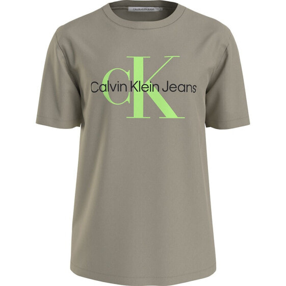 CALVIN KLEIN JEANS Seasonal Monologo short sleeve T-shirt