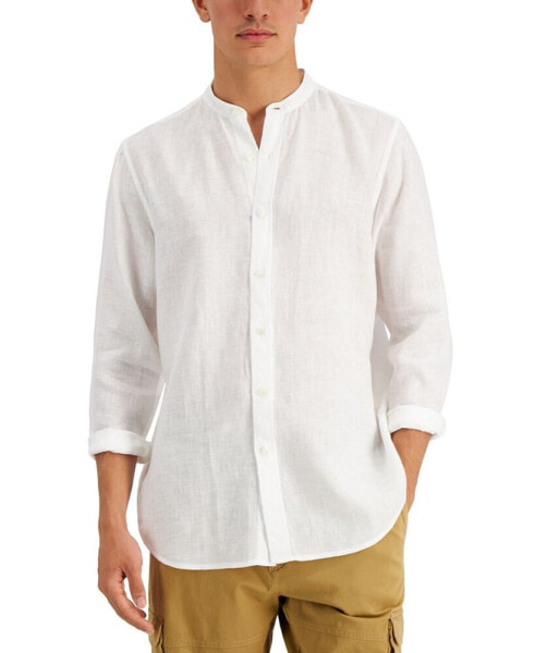 Men's 100% Linen Shirt, Created for Macy's