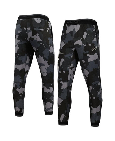 Men's and Women's Black Buffalo Bills Camo Jogger Pants